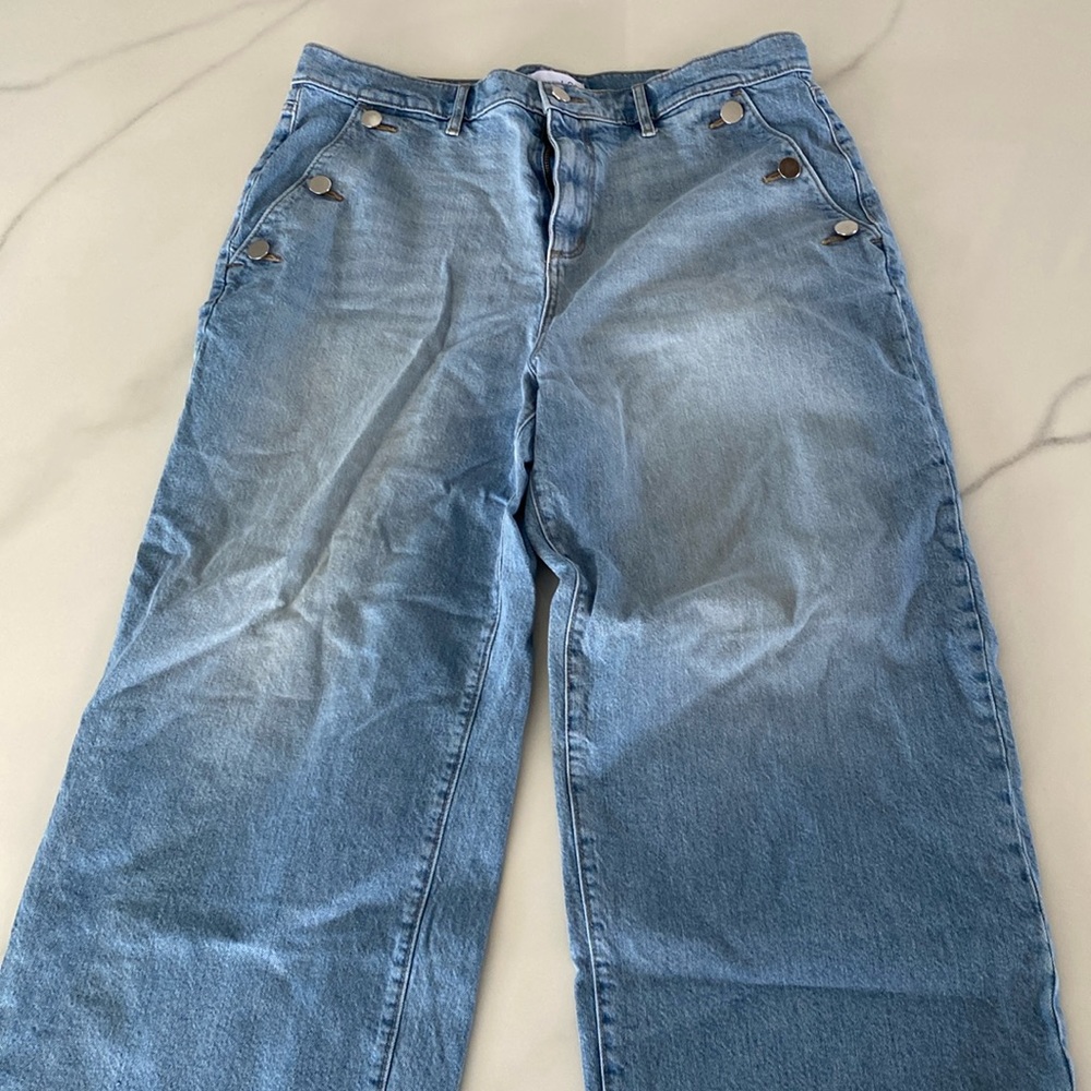 Loft Wide Leg Jeans